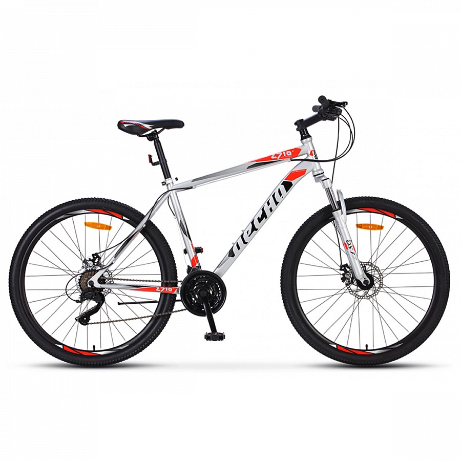 Велосипед 27,5" Десна 2710 MD V020 Серый-металлик/красный (LU086311)