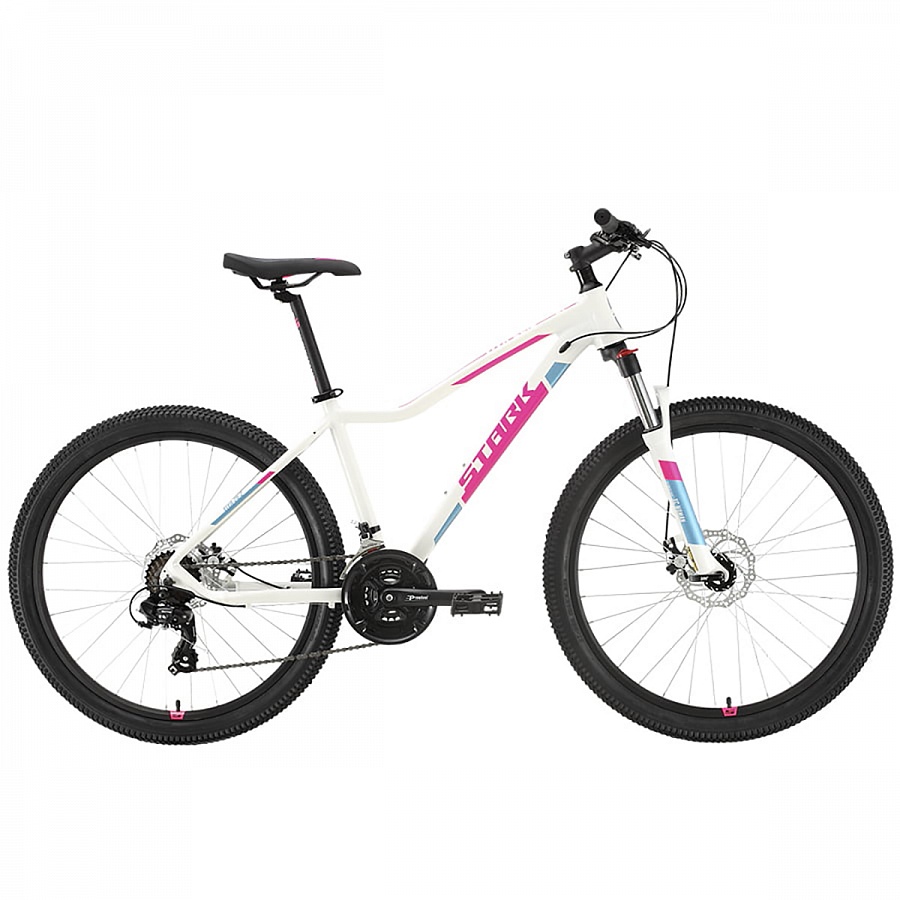 Велосипед Stark'20 Viva 26.2 D белый/розовый/голубой