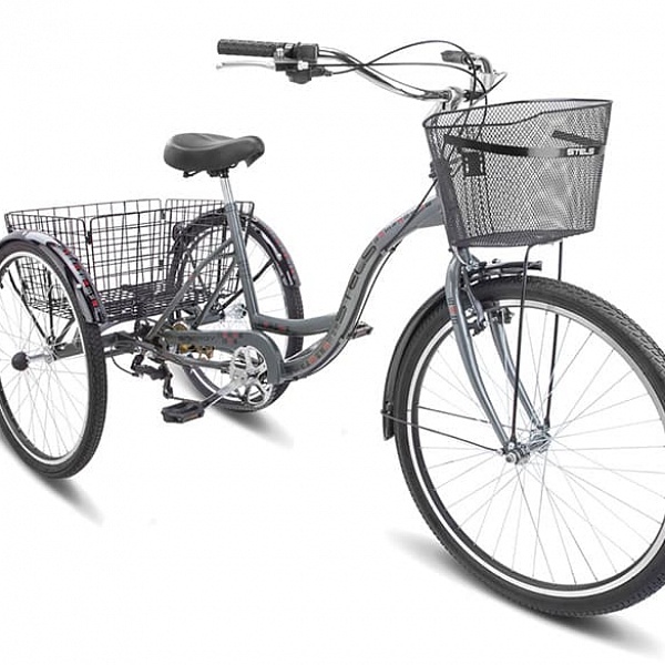 Велосипед Stels Energy VI 26" V010 Серый (LU089878)