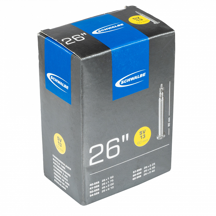 Камера 26" Schwalbe SV13 26х1.50-2.40 (40/62-559) IB 60mm (05-10425363)