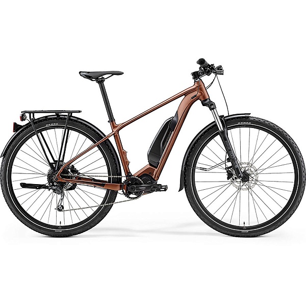 Велосипед Merida eBig.Nine 300SE EQ SilkBronze/Black 2021