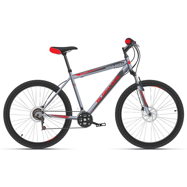 Велосипед Black One Hooligan 26 D серый/красный 2020-2021