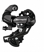 Переключатель задний Shimano Tourney TX800 7/8ск крепление на петух черный ERDTX800SGSL