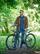 Велосипед 27,5" ACID F 500 D Черный/Серебро 2022 г