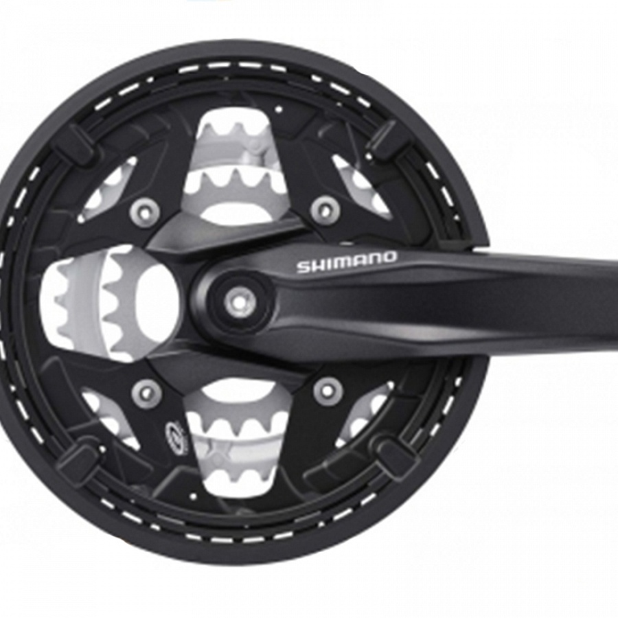 Шатун Shimano Alivio M430 черный 170мм EFCM430C422CSL