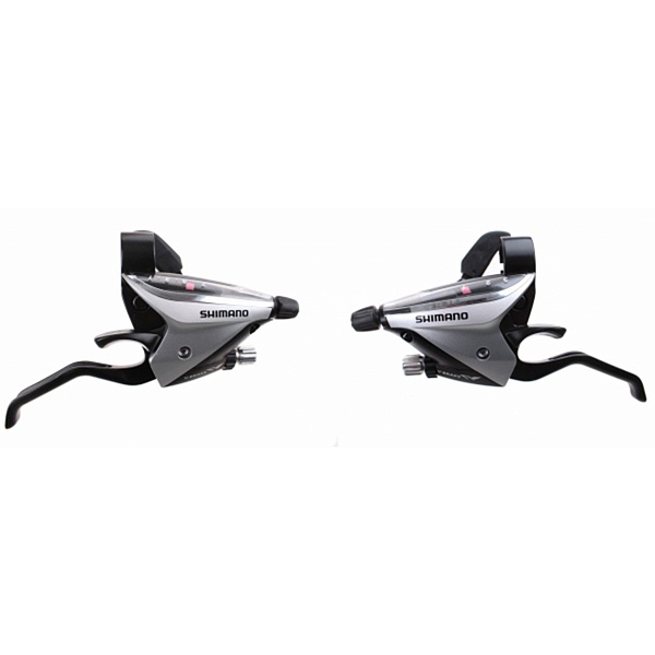 Шифтер/тормозная ручка Shimano Acera EF65 лев/пр 3x7 тр.+оплетк серебро ESTEF65P7A3S