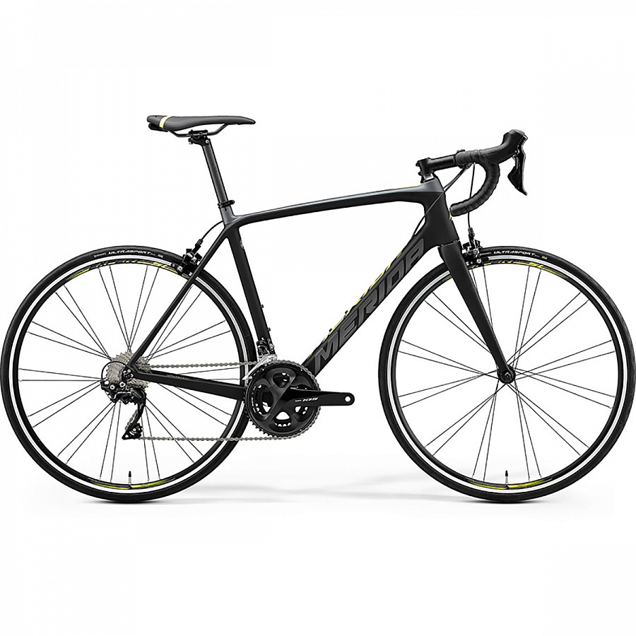 Велосипед Merida Scultura 4000 MattBlack/Grey/NeonYellow 2020