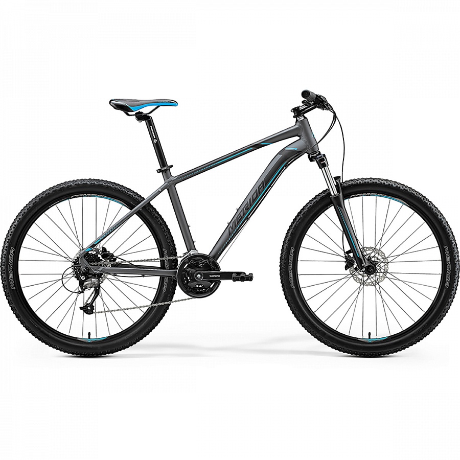 Велосипед Merida Big.Seven 40-D MattDarkSilver/Blue/Black 2020