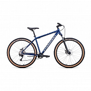 Велосипед 29" Forward Buran 29 2.0 disc AL Синий/Серебро/20-21 г