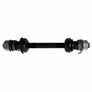 Ось с подшипниками для втулок  SF A03F 28H; O.L.D. 100MM; AXLE S45C 3/8"; под экс-к X99026
