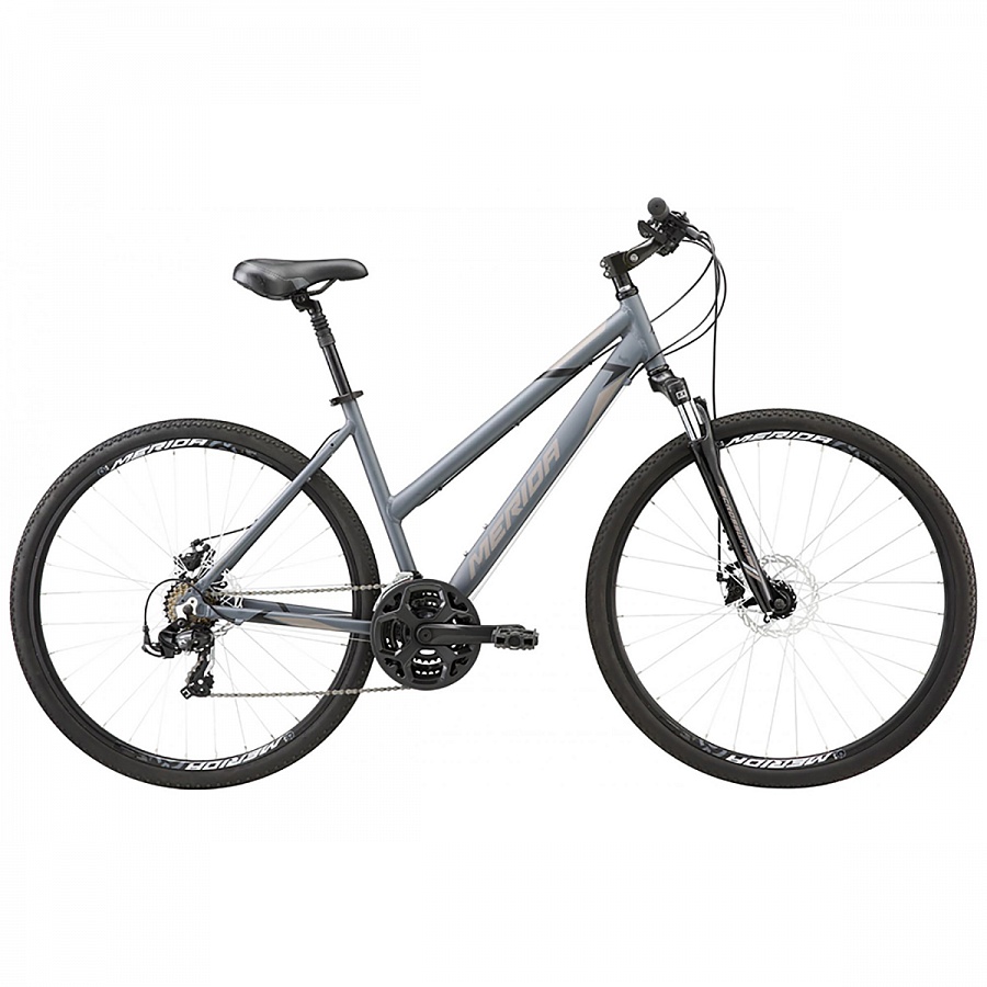 Велосипед Merida Crossway 10-MD Lady MattDarkGrey(Black/Grey) 2020