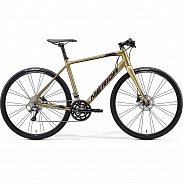 Велосипед Merida Speeder 300 ShinyGold/Black 2020