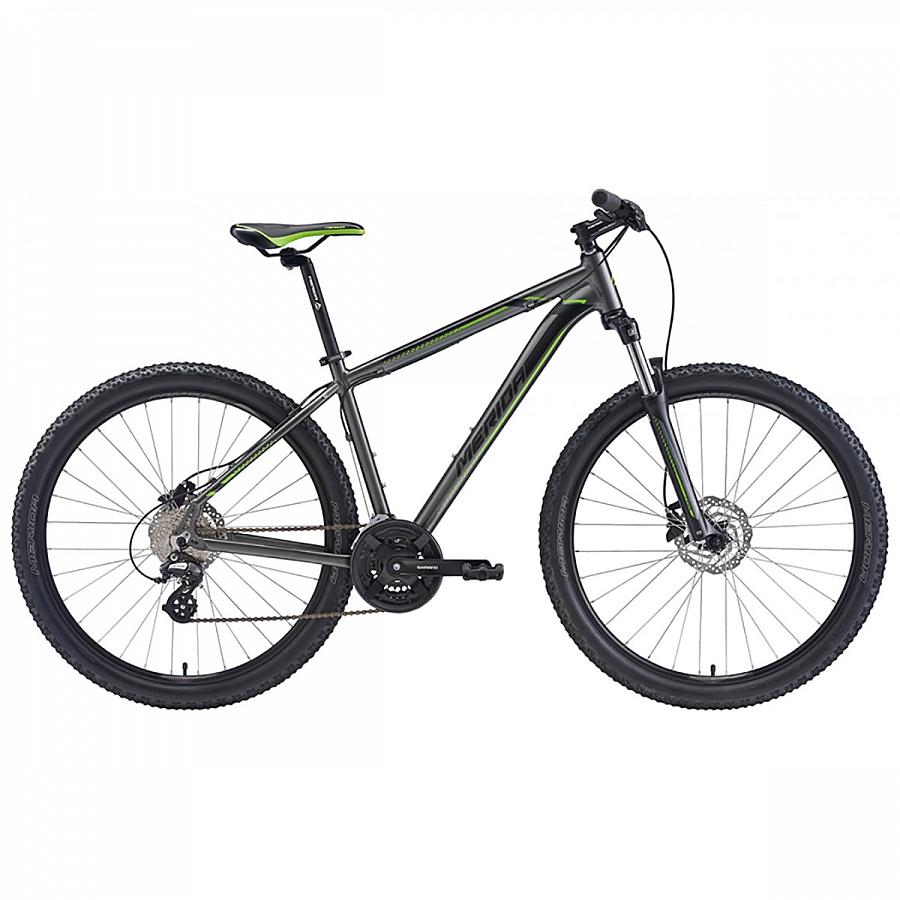 Велосипед Merida Big.Seven 15-D SilkAnthracite/Green/Black 2020