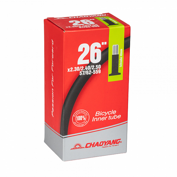 Велокамера 26" Chao Yang 26х2.30/2.50 AV 40 мм/650064