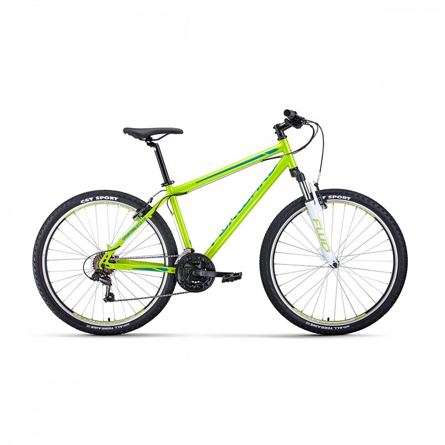 Велосипед 27,5" Forward Sporting 27,5 1.2 S Зеленый/Бирюзовый 20-21 г