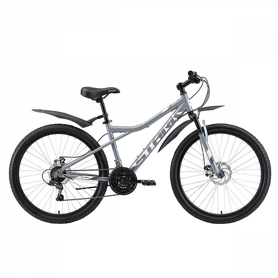 Велосипед Stark'20 Slash 26.2 D серый/белый/серый