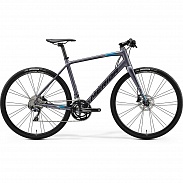 Велосипед Merida Speeder 500 MattAntracite/Black/Blue 2020