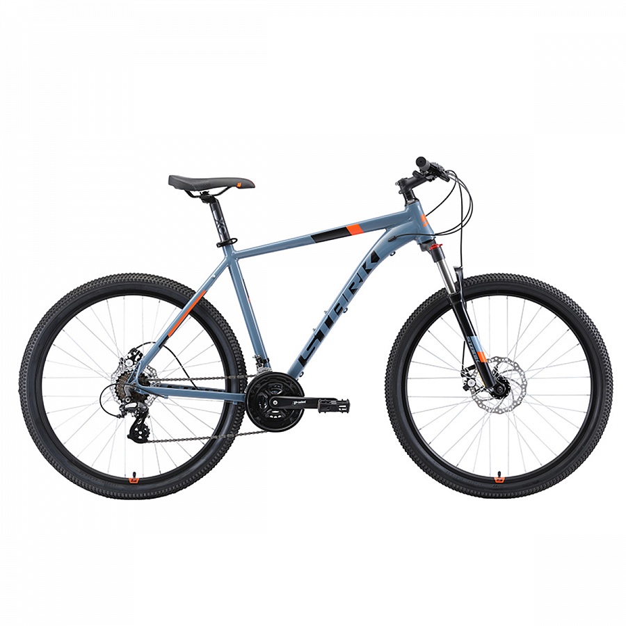 Велосипед Stark'19 Router 27.3 D серый/чёрный/оранжевый