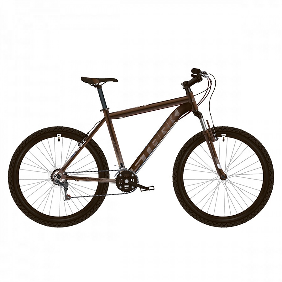 Велосипед Stark'19 Indy 26.1 V коричневый/кремовый/белый