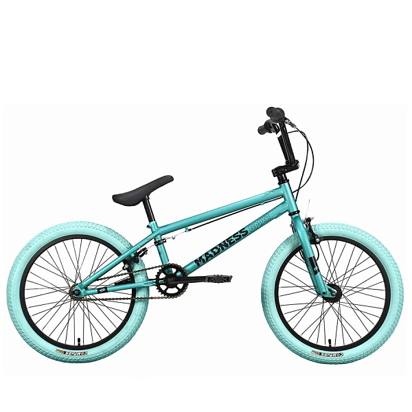 Велосипед Stark'22 Madness BMX 1 бирюзовый/черный/голубой HQ-0014005