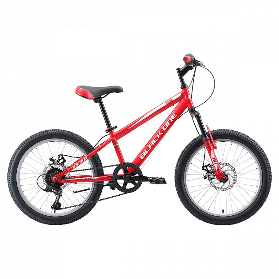 Велосипед Black One Ice 20 D красный/белый/серый (H000014237)