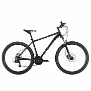 Велосипед Stark'22 Hunter 27.2 HD черный/голубой