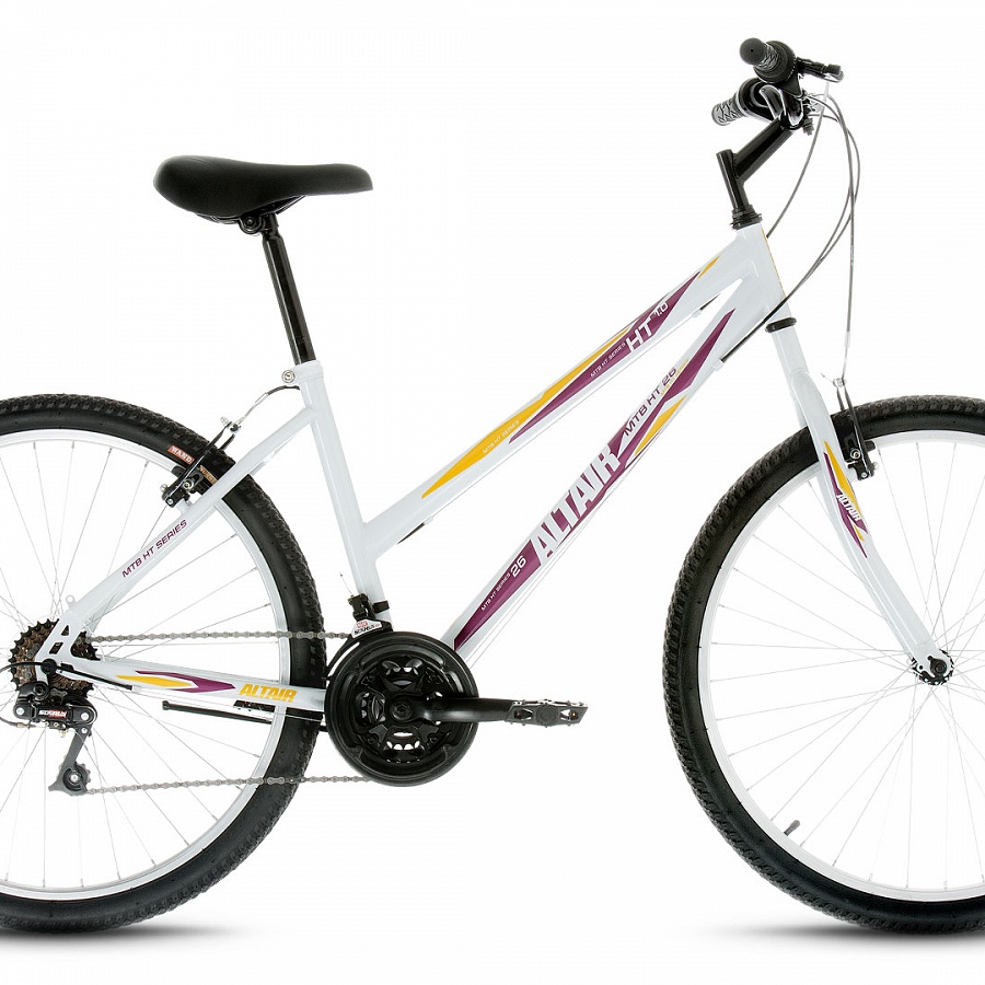 Велосипед 26" Altair MTB HT Lady 1.0 Белый