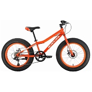 Велосипед Black One Monster 20 D оранжевый/белый/белый 2021-2022