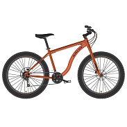 Велосипед Black One Monster 26 D оранжевый/чёрный/черный 2021-2022