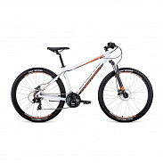 Велосипед 27,5" Forward Apache 27,5 3.0 disc AL Белый/Оранжевый 19-20 г