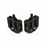 Педали STG FP-850, ось 9/16", пластик, черные Х21212