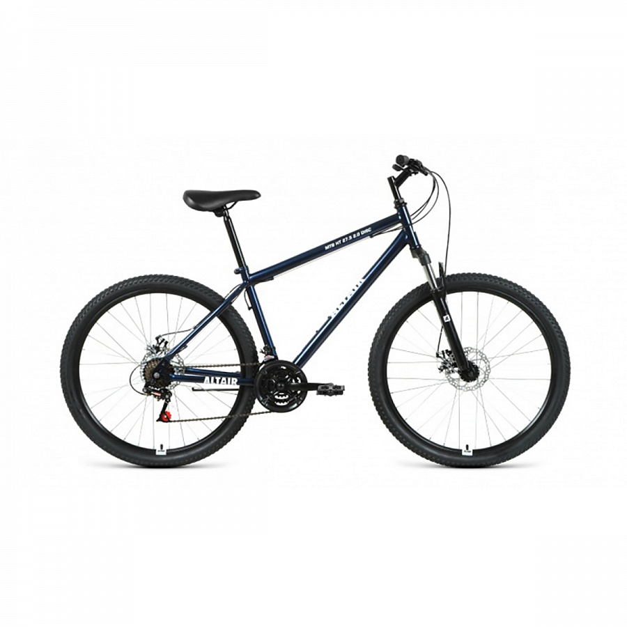 Велосипед 27,5" Altair MTB HT 27,5 2.0 disc 21 ск Темно-синий/Белый 20-21 г