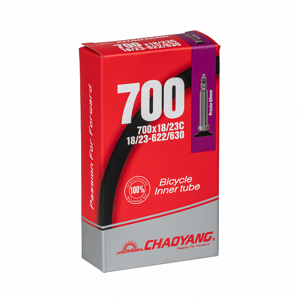Велокамера 28" Chao Yang 700x18/23C F/V 60мм/650059