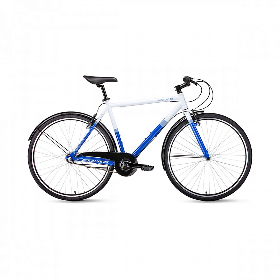 Велосипед 28" Forward Rockford 28 Белый/Синий 18-19 г