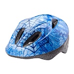 Шлем защитный MV-5 (out-mold) бело-голубой "паутинка" M/600211