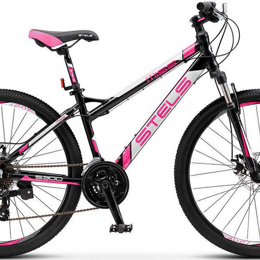 Велосипед Stels Miss-5300 MD V030 Белый/Фиолетовый