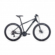 Велосипед 27,5" Forward Apache 27,5 2.0 disc AL Черный/Серый 20-21 г