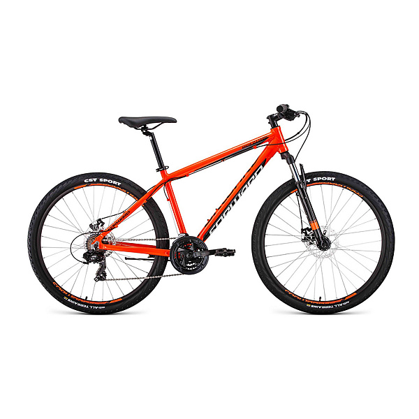 Велосипед 27,5" Forward Apache 27,5 2.0 disc AL Оранжевый/Черный 19-20 г