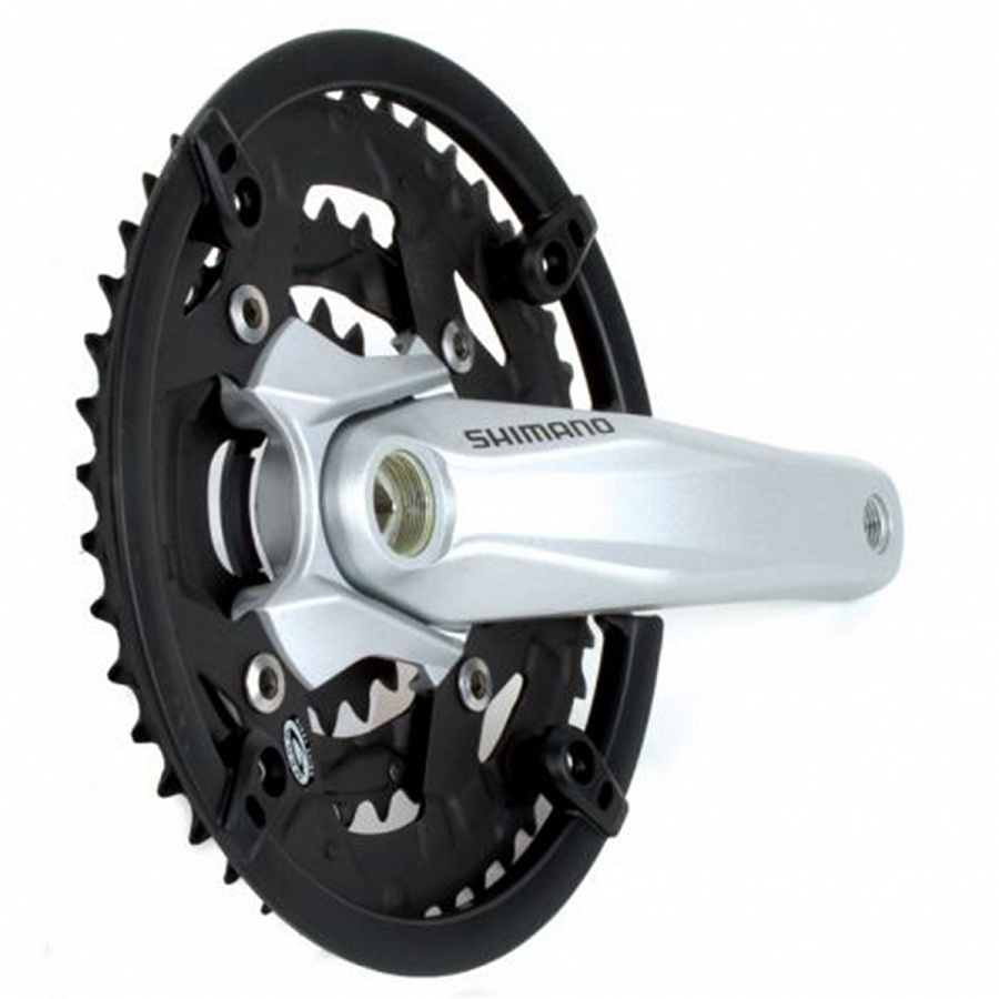 Шатун Shimano Alivio M430 серебро 170мм EFCM430C422CSS