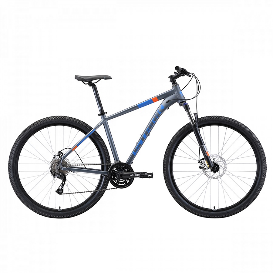 Велосипед Stark'19 Router 29.4 D серый/голубой/оранжевый
